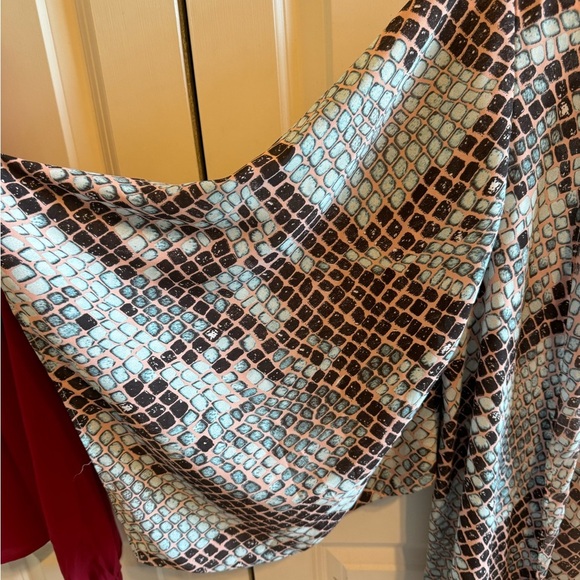 Buddy Love Python Print Kimono Cardigan Sz M/L - Picture 5 of 9